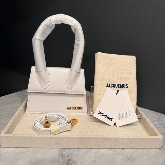 Jacquemus Medium Chiquito Leather Crossbody Bag - Picture 1 of 8